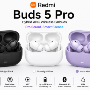 Redmi Buds 5 Pro Hybrid ANC Wireless Earbuds