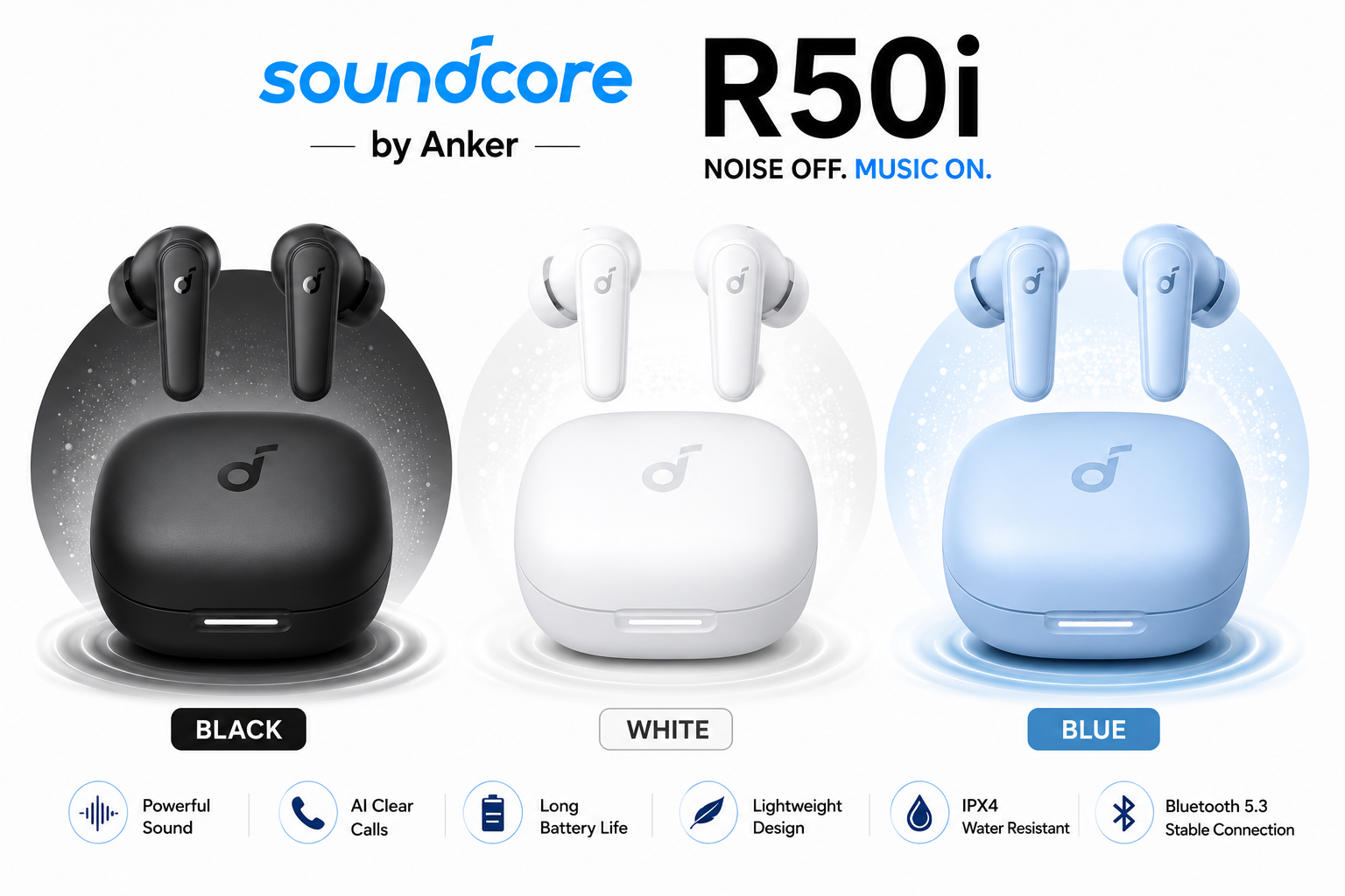 Soundcore R50i True Wireless Earbuds