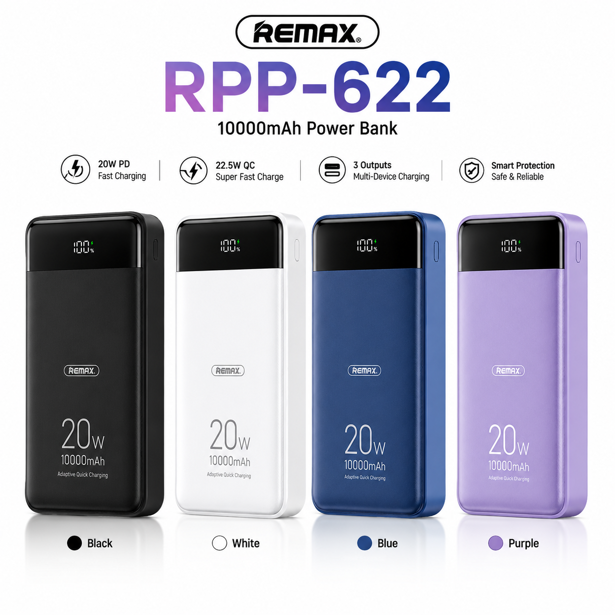 Remax RPP-622 10000mAh Power Bank