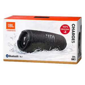 JBL Charge 5 Portable Bluetooth Speaker - Black | Original | 20 Hours Playtime