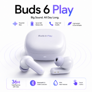 Redmi Buds 6 Play True Wireless Earbuds