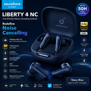 Soundcore Liberty 4 NC Hybrid ANC Earbuds